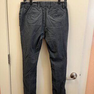 Old Navy Ultimate Slim Chino pants Mens size 29 x 30 Slate gray